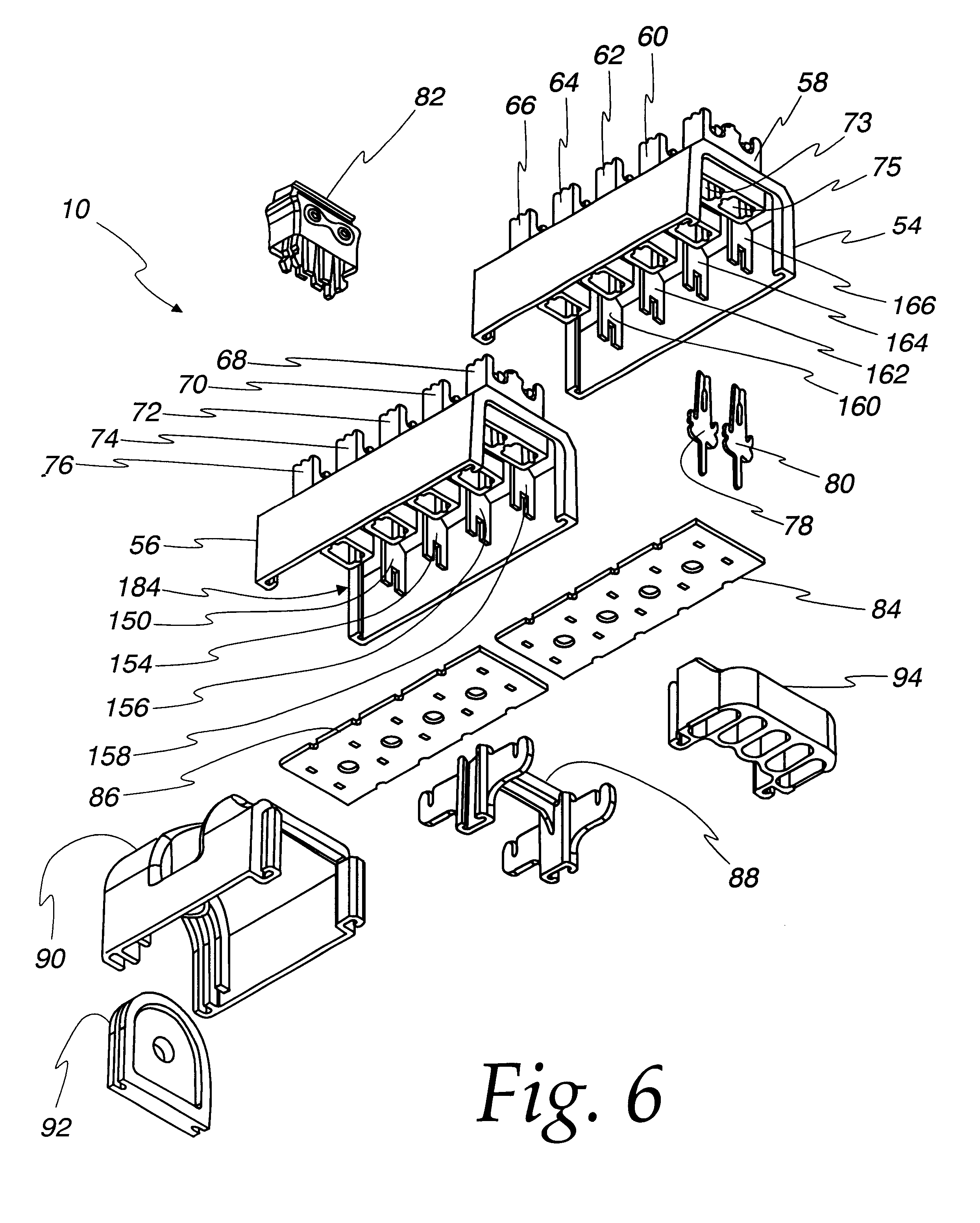 Modular terminal block assembly