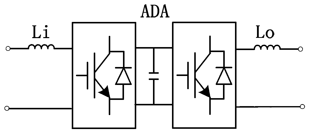 Single-phase combined co-phased power supply and transformation structure