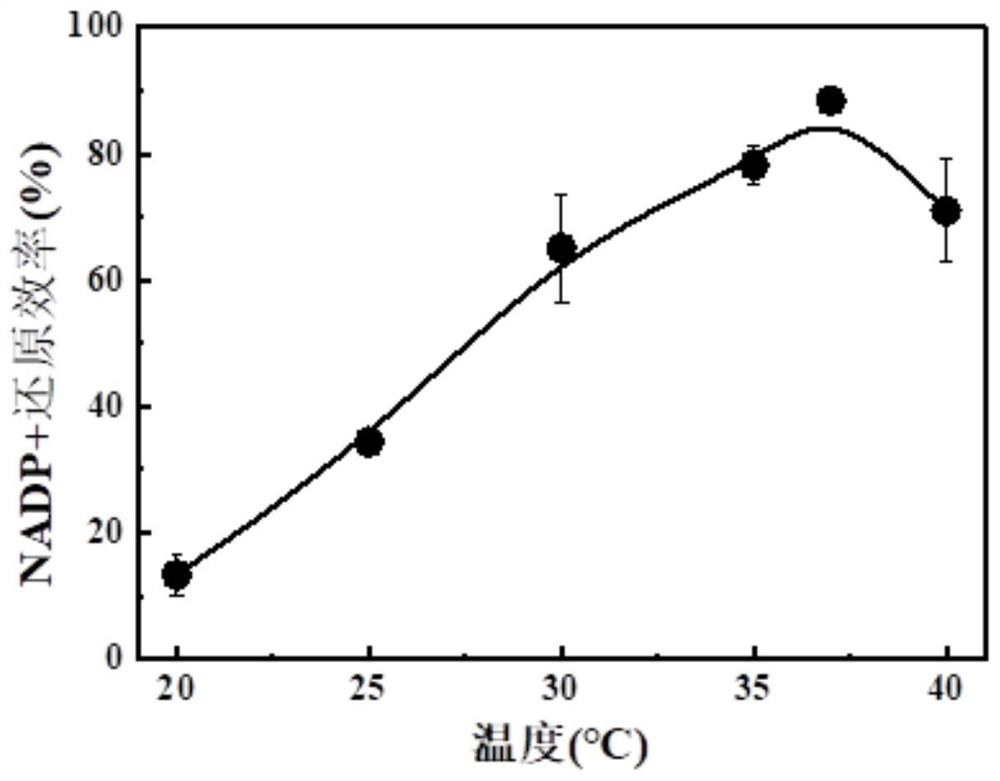 Method for catalytic regeneration of NAD(P)H by supported metal catalyst