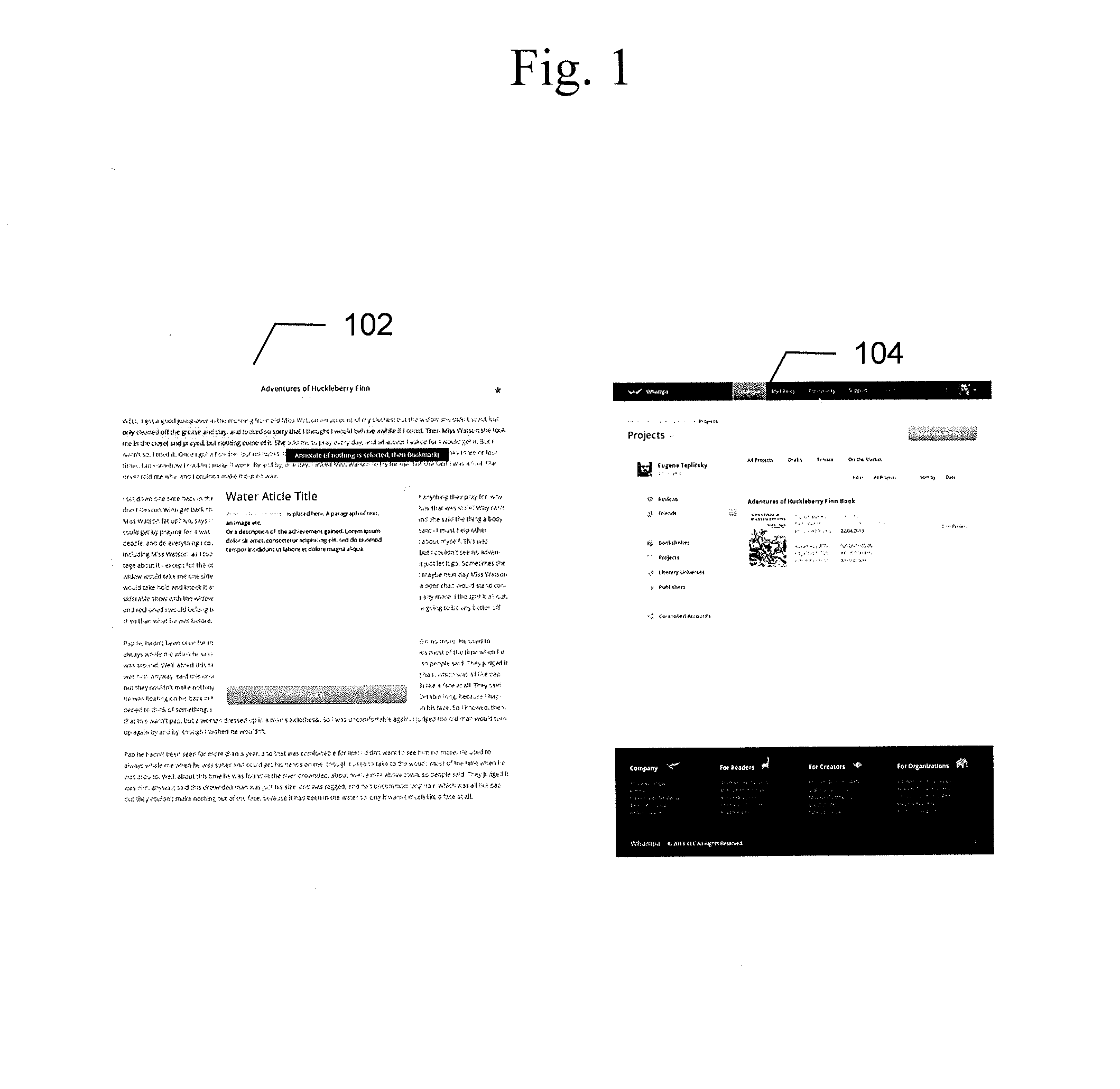 Apparatus, system and method for electronic book reading