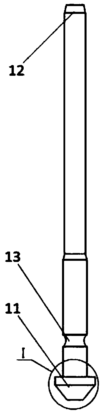 Hot-melting drill-rivet rivet and drill-rivet connection method