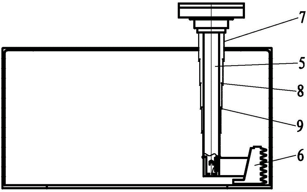 Peeler centrifuge with scraper rod sheath