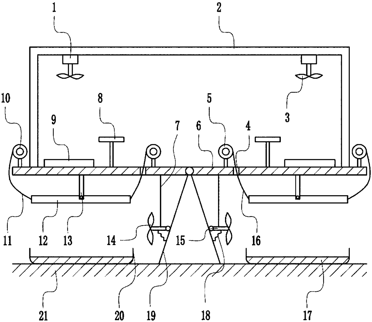 Rotary turf cutting device for agriculture