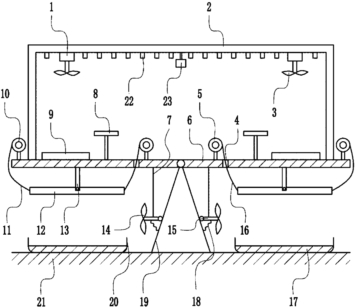 Rotary turf cutting device for agriculture