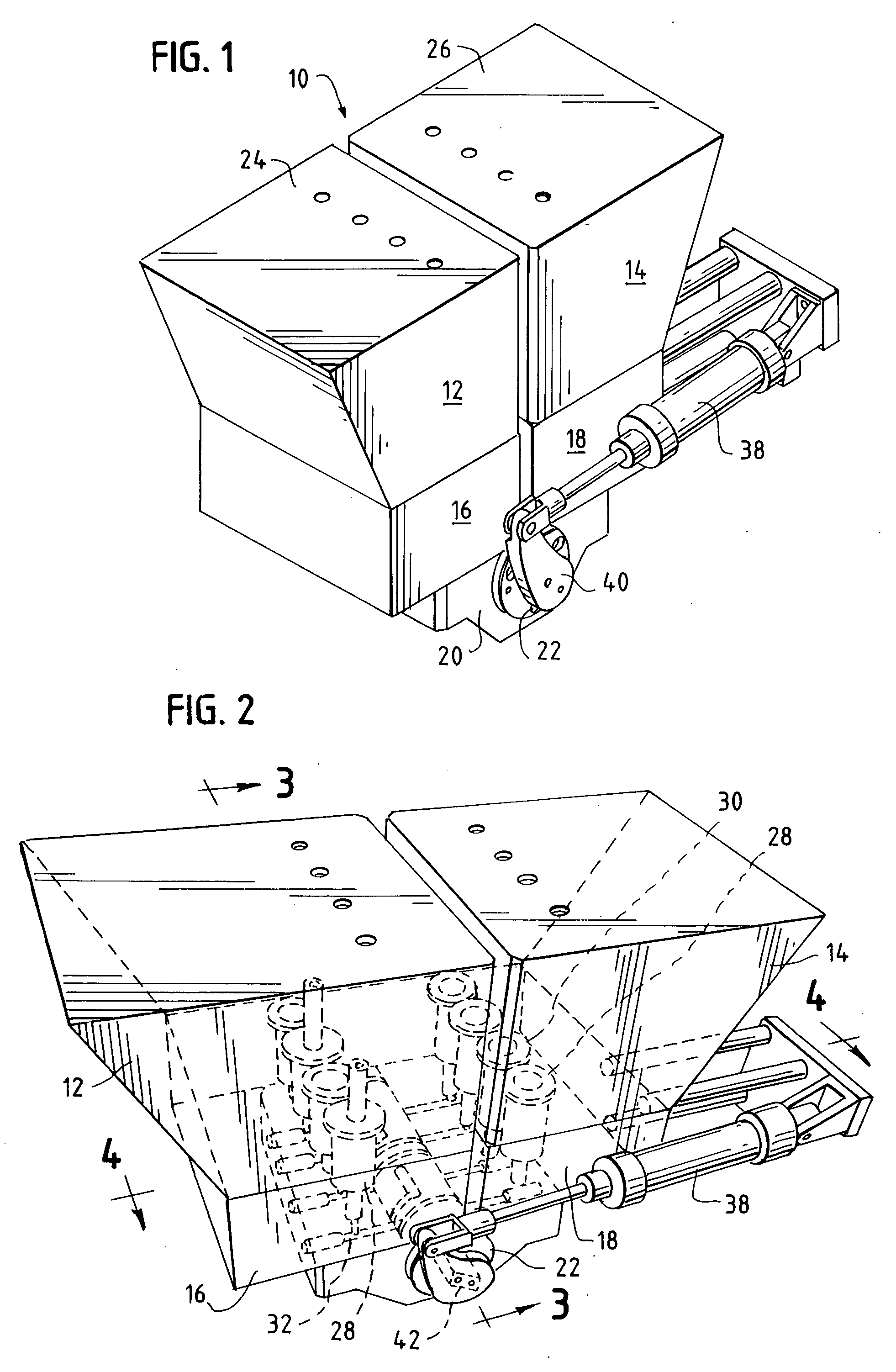 Tubular hopper confectionery depositing apparatus and method