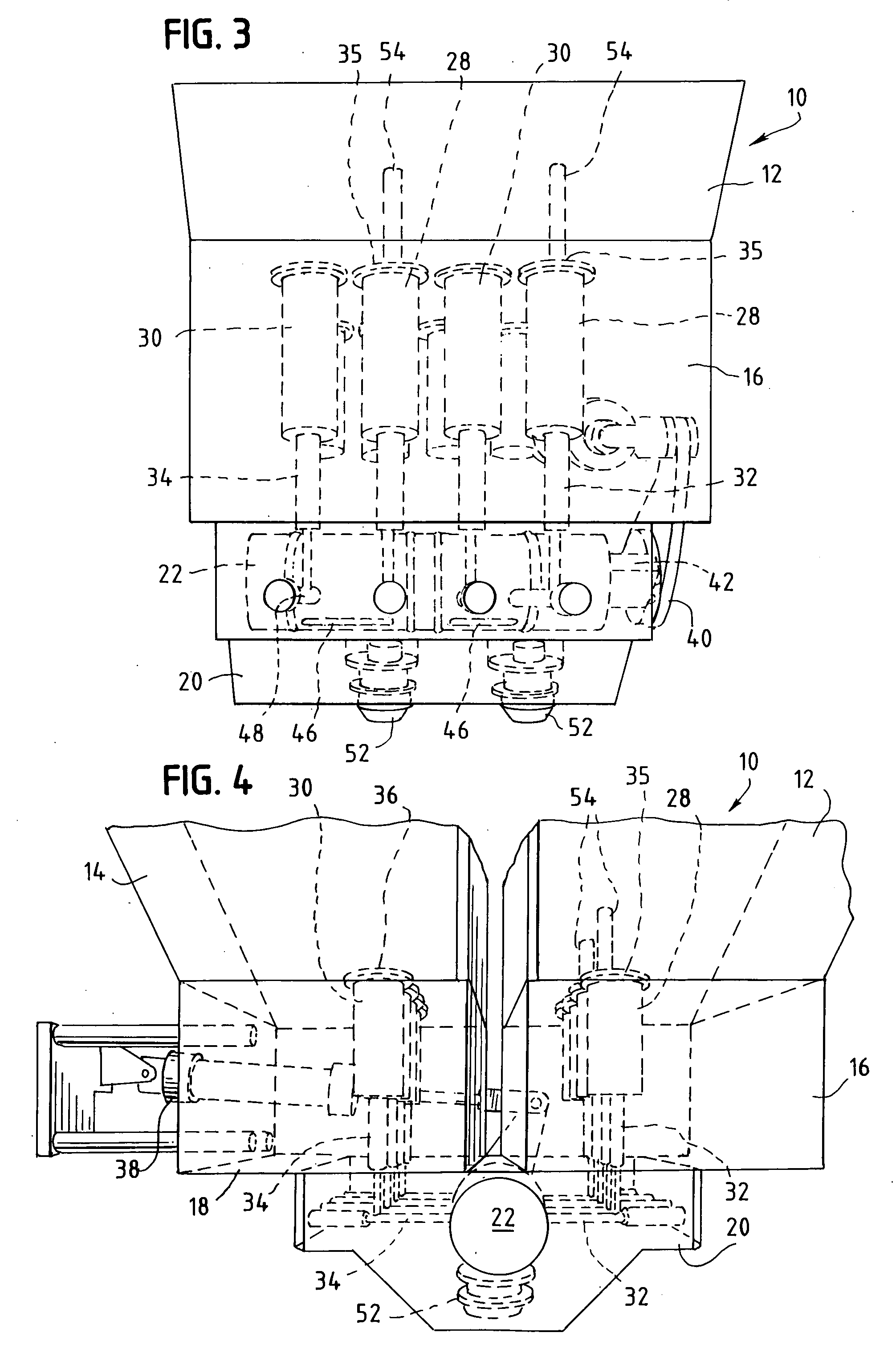 Tubular hopper confectionery depositing apparatus and method