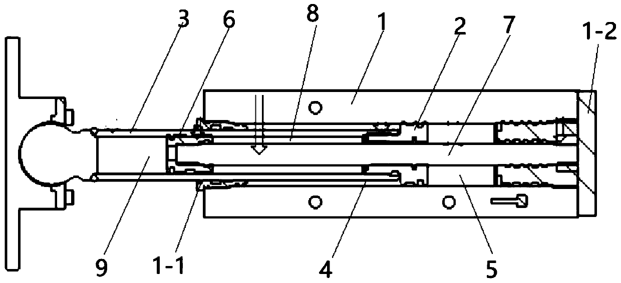 Volume closed-loop synchronous oil cylinder and control system