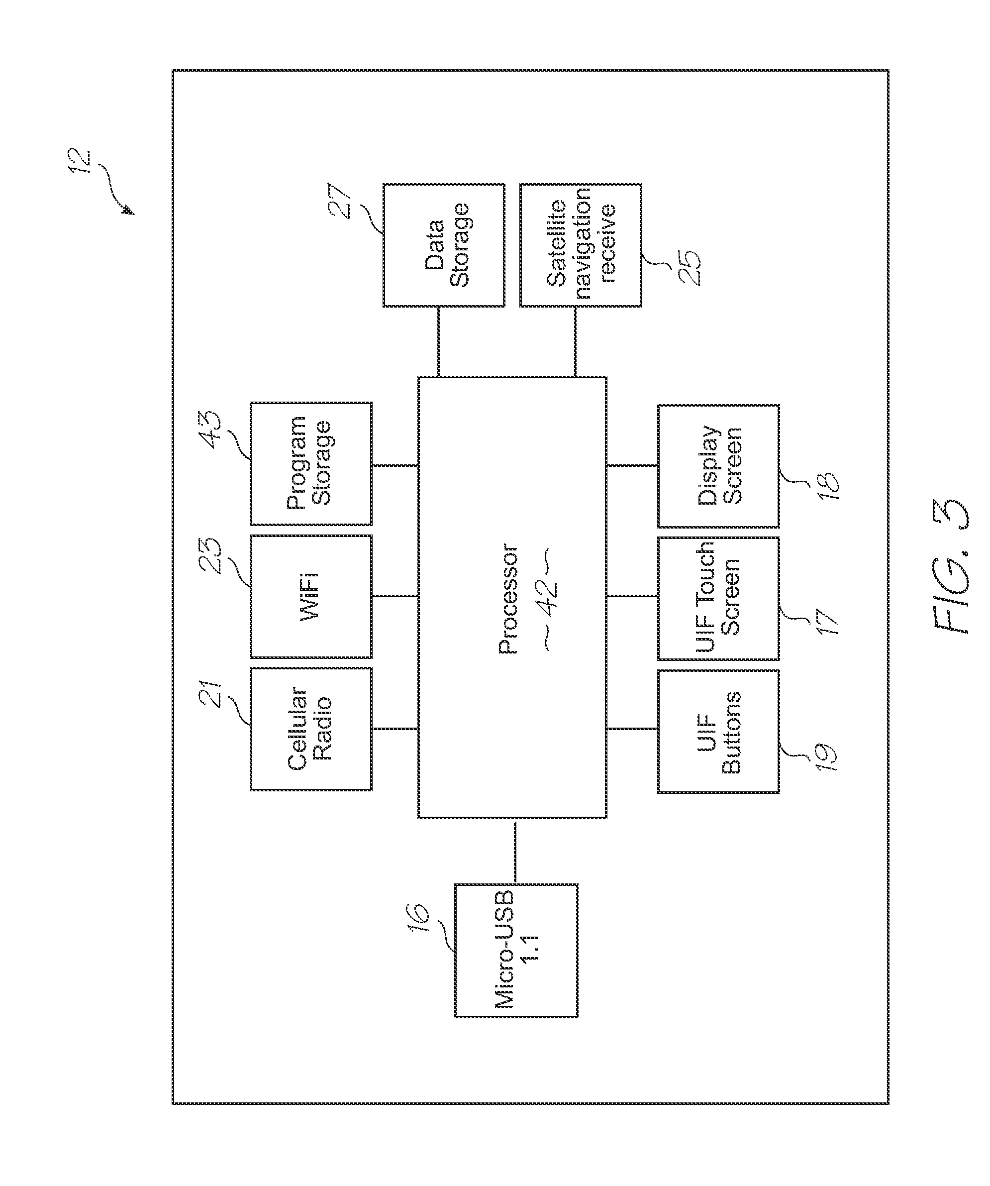 Single-use test module with driver for excitation of electrochemiluminescent luminophores