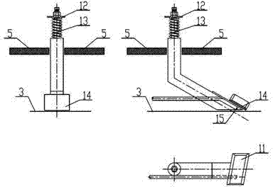 Rotary hearth furnace brown coal drying method and device