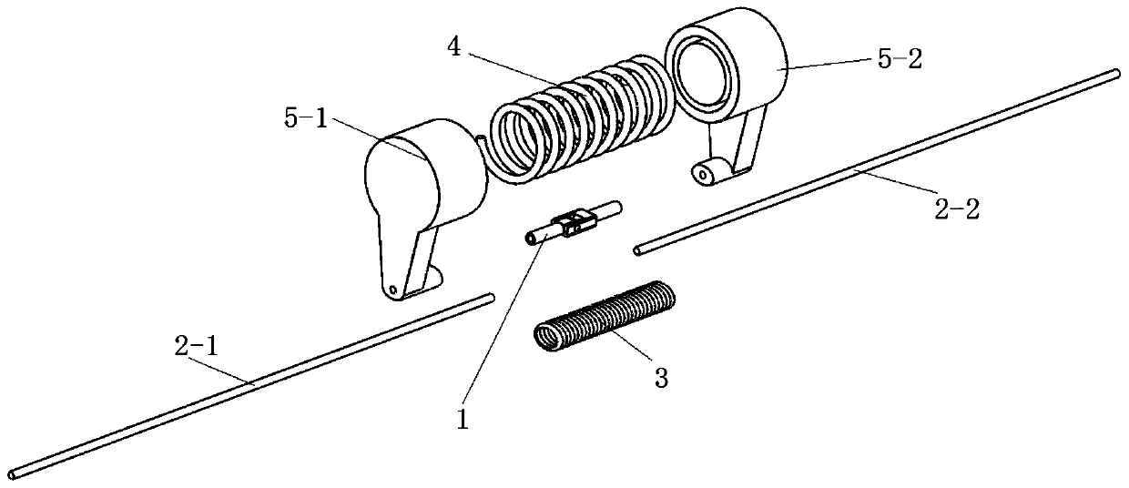 Variable-rigidity flexible mechanical arm