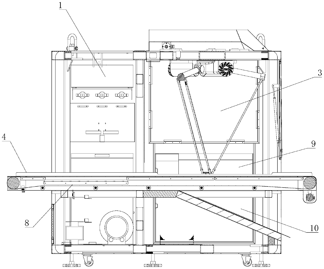 Waste plastic bottle sorting system and sorting method thereof