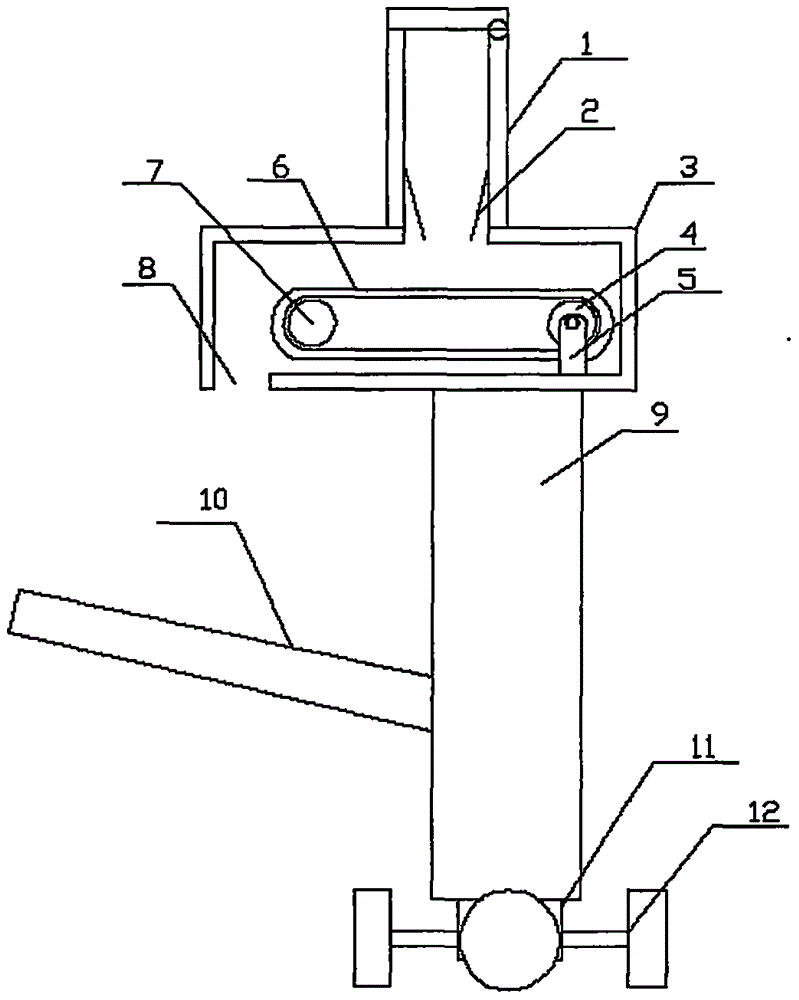 Badminton serving training device