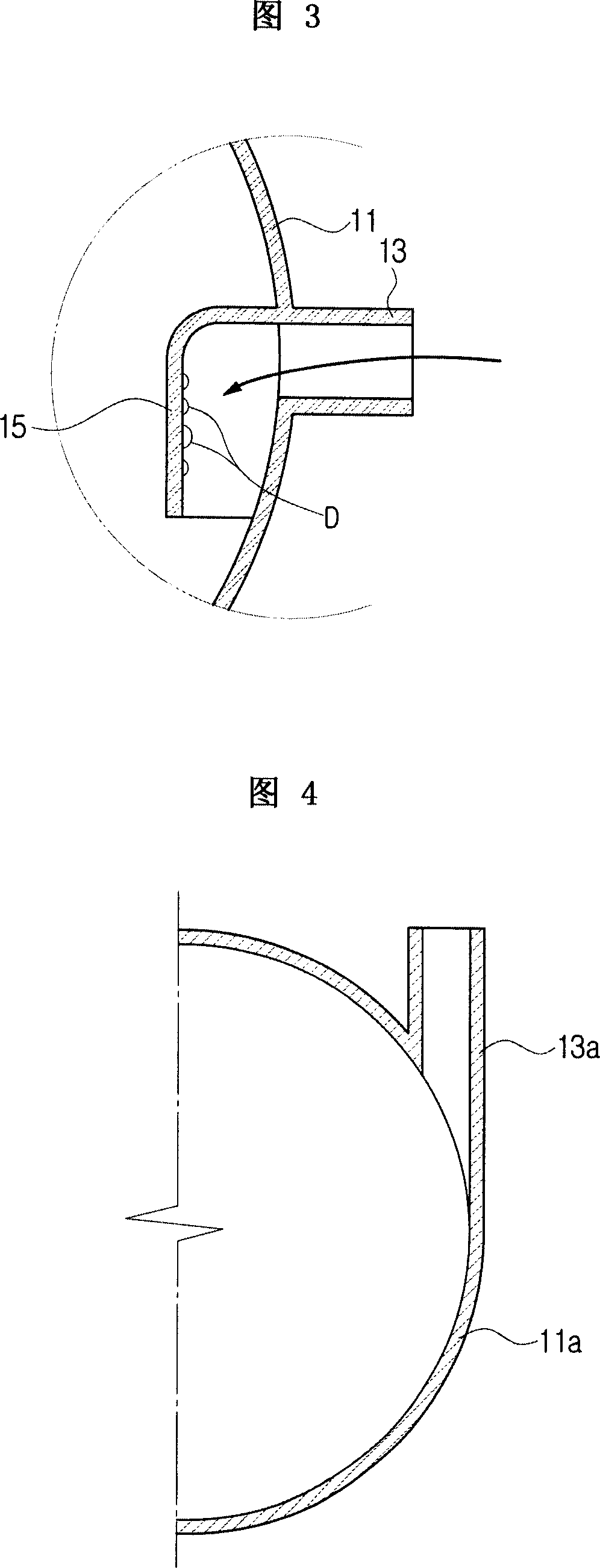 A dust collecting apparatus of a vacuum cleaner