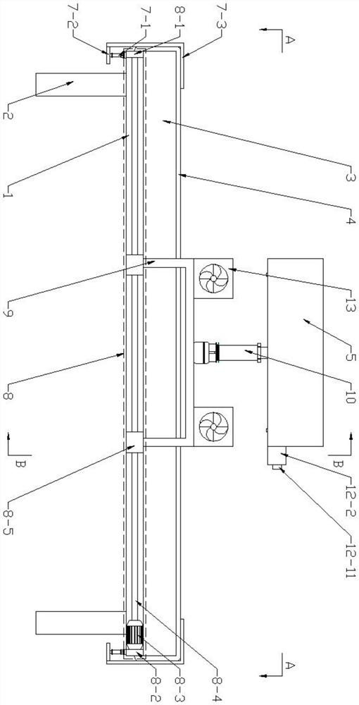 Moxibustion treatment device for medical oncology with combination of traditional Chinese medicine and western medicine