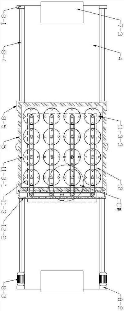 Moxibustion treatment device for medical oncology with combination of traditional Chinese medicine and western medicine