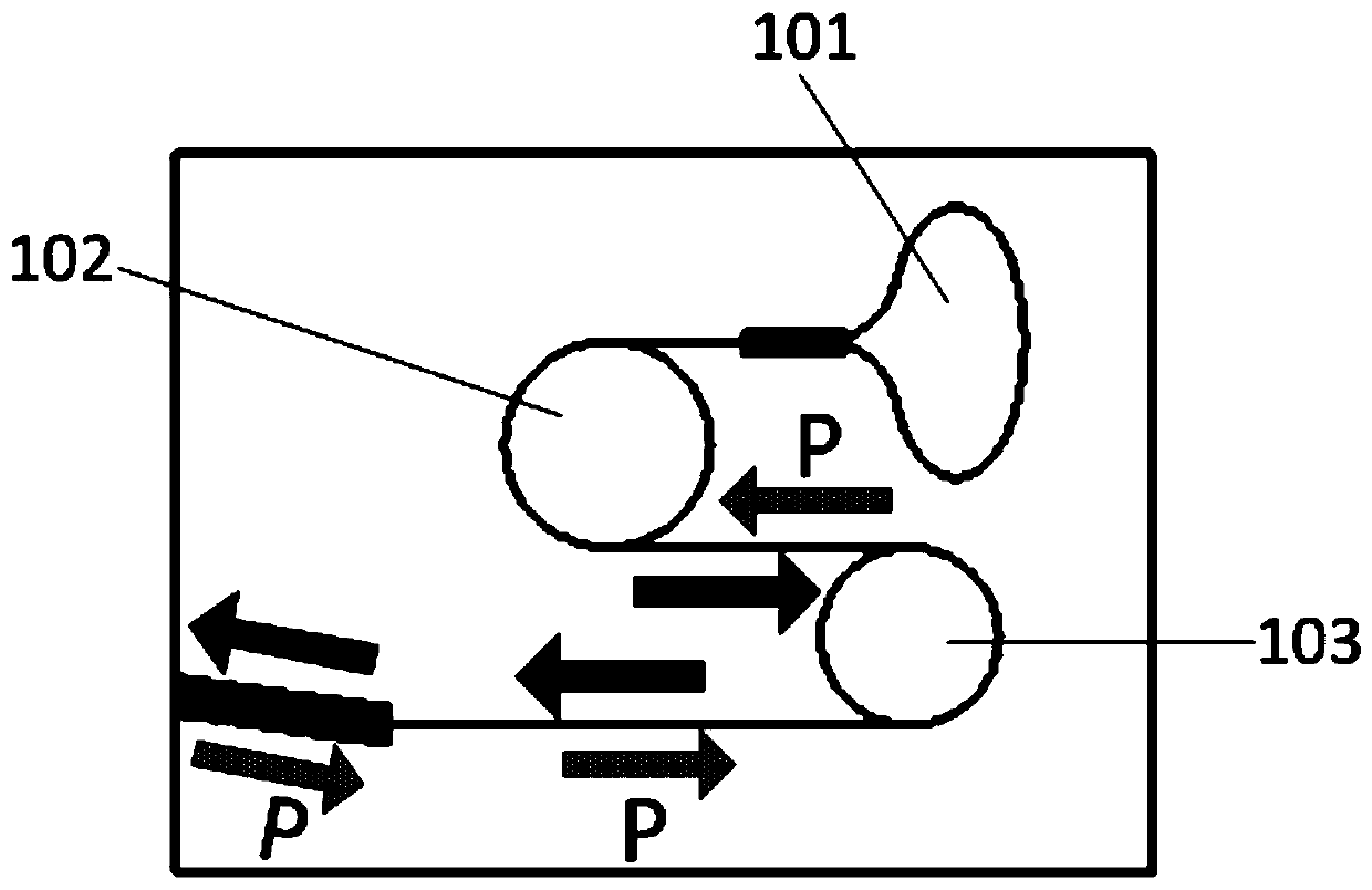 A high-power silicon-based tunable external cavity laser with dual-port output