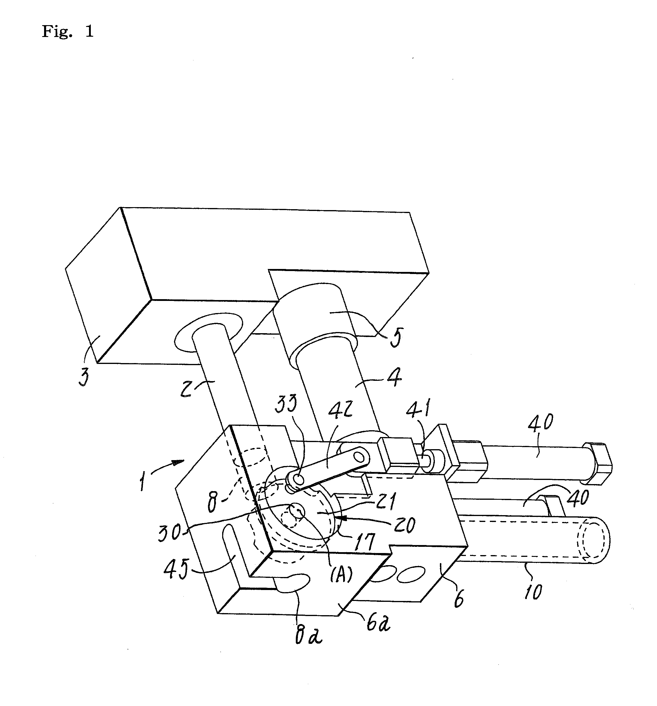 Apparatus for aligned supply of fastening parts