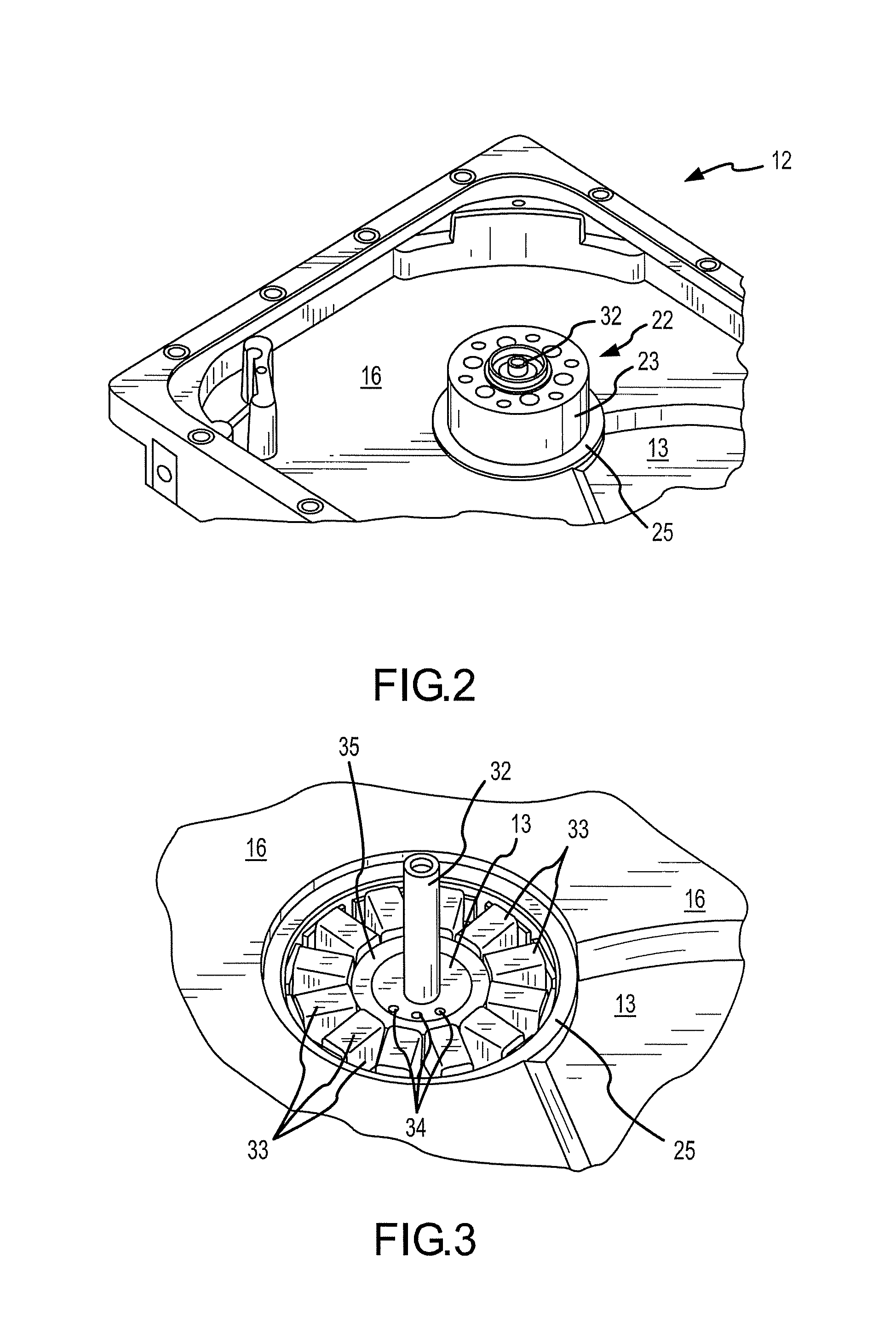 Hermetic seal for a spindle motor of a disk drive