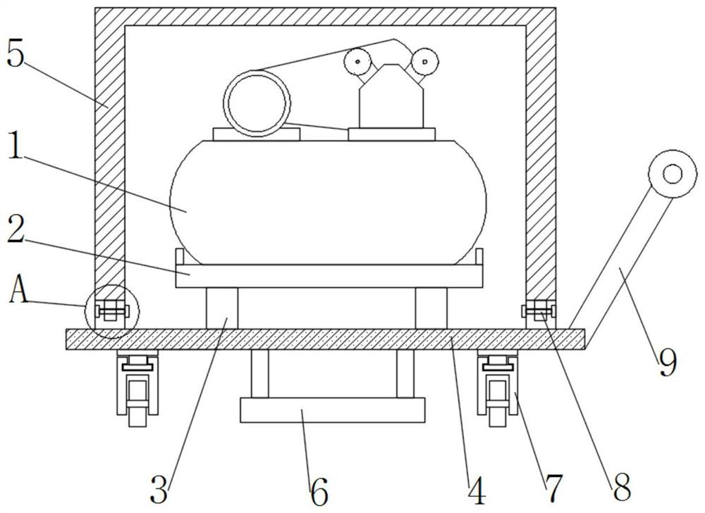 Air compressor equipment for electric power system