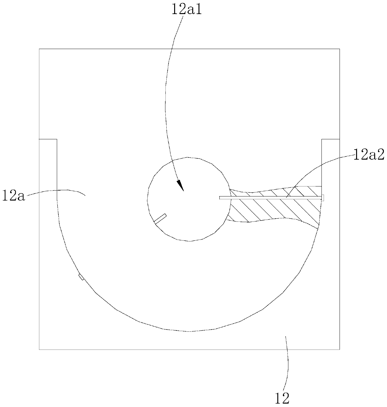 Locking structure of dike height-limiting portal frame