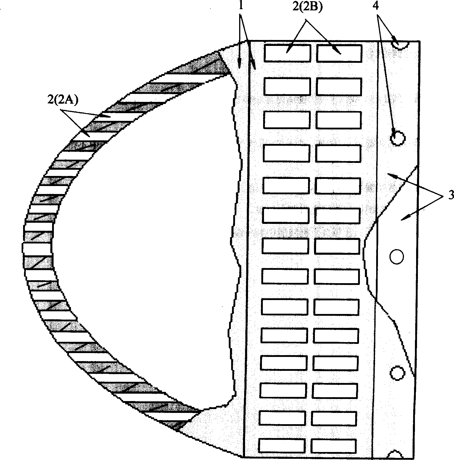 Protective cover for turbofan engine of aeroplane