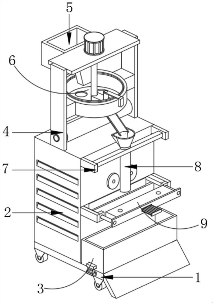 Quantitative packaging process based on graphene particles