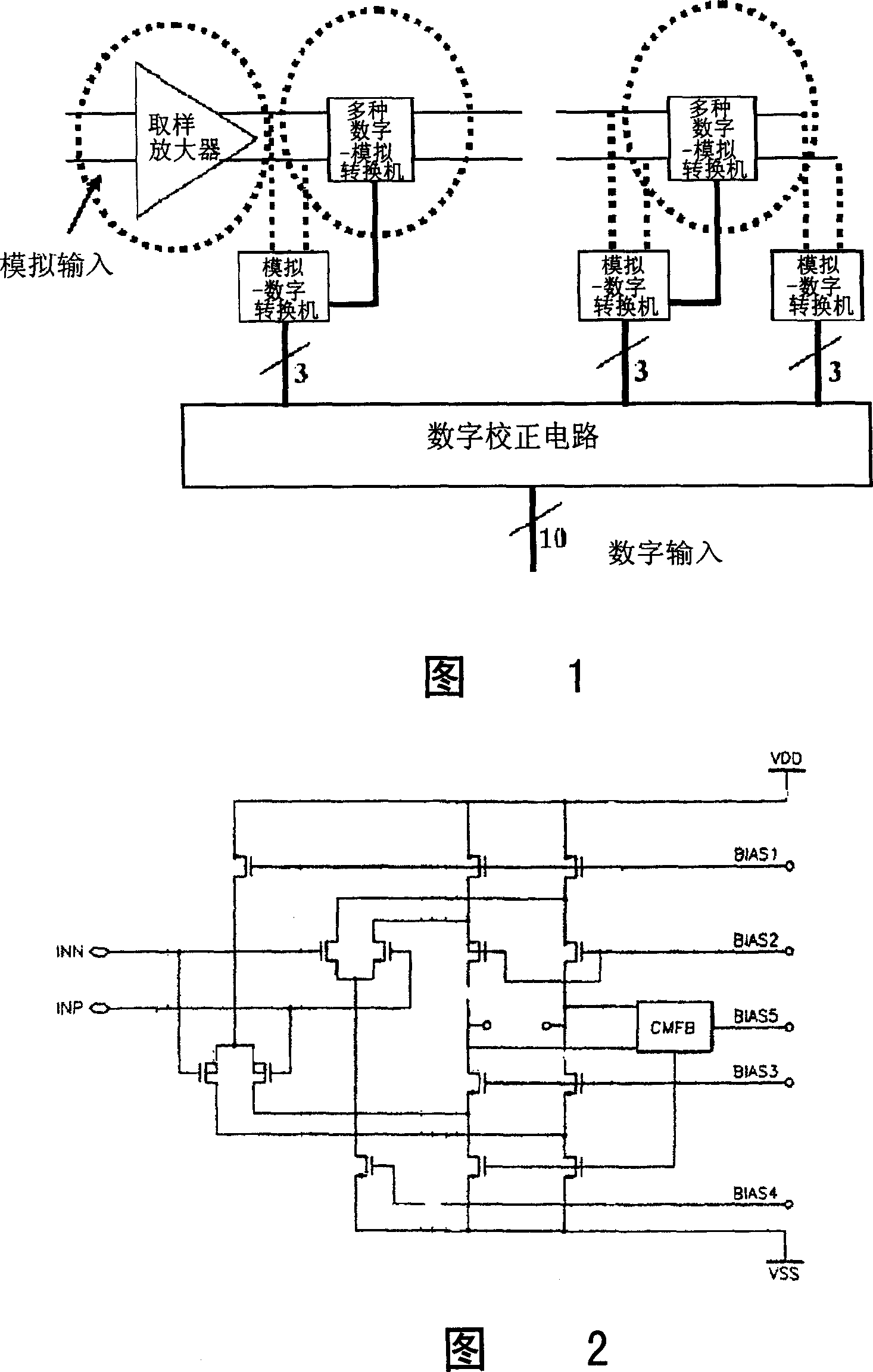 An amplifier for analog-digital converter