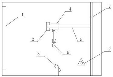 Visual capture system for cable film aging test and test method thereof