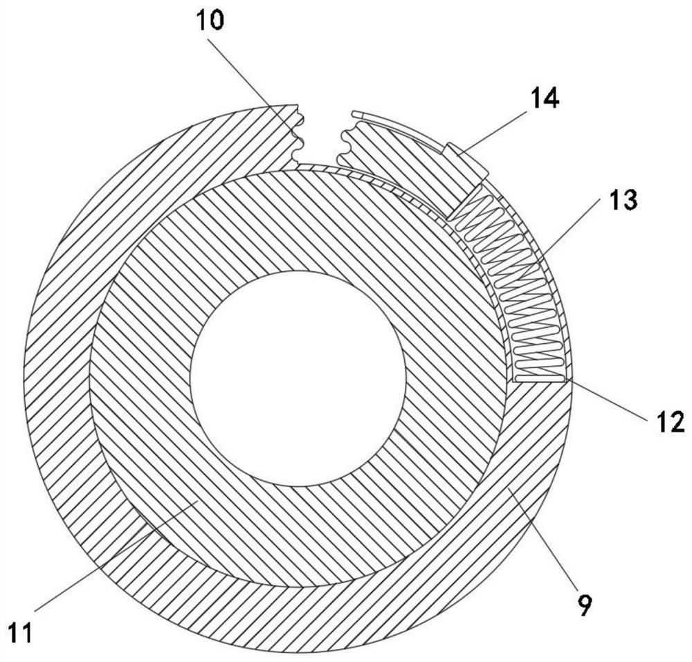 Surface type reverse osmosis membrane filter element