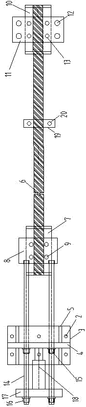 Construction method for strengthening long-span concrete structures with prestressed carbon fiber sheets