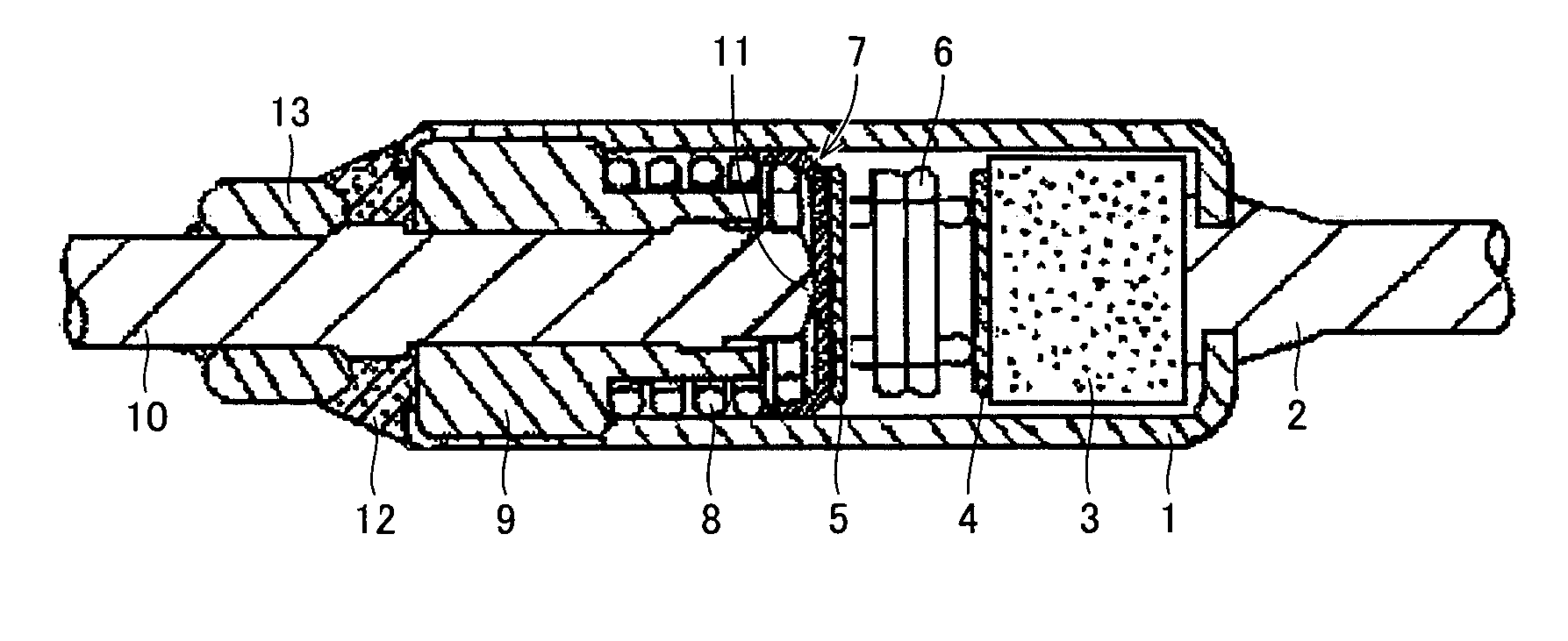 Thermal pellet incorporated thermal fuse and method of producing thermal pellet