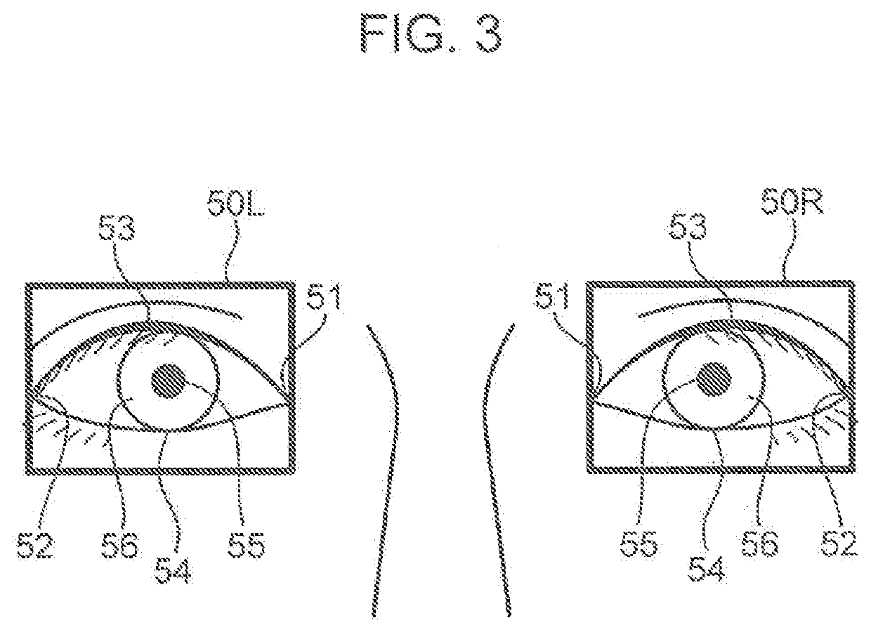 Eye gaze detection method, eye gaze detection device, and non-transitory computer readable storage medium