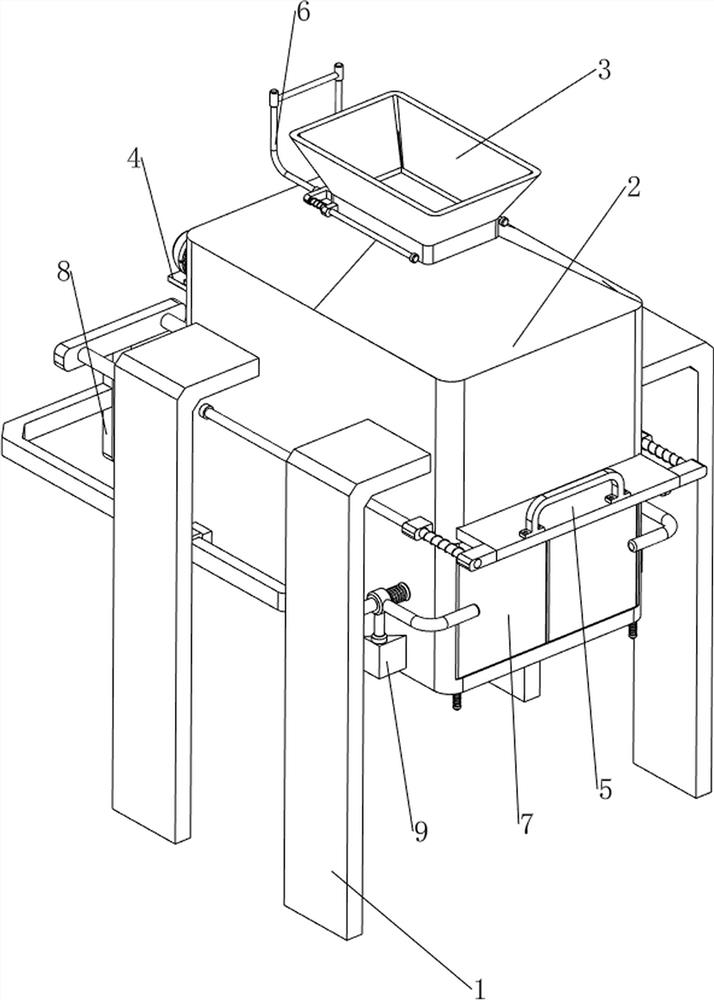 Energy-saving and environment-friendly solid garbage treatment equipment