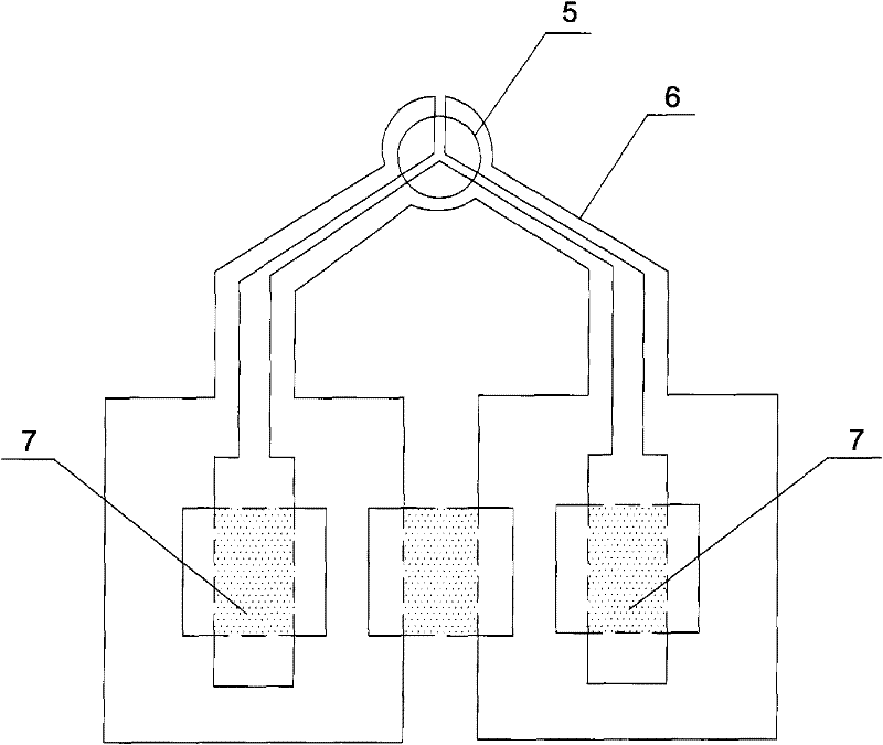 Broken-line etching design method of soft printed circuit board gold-electroplating lead