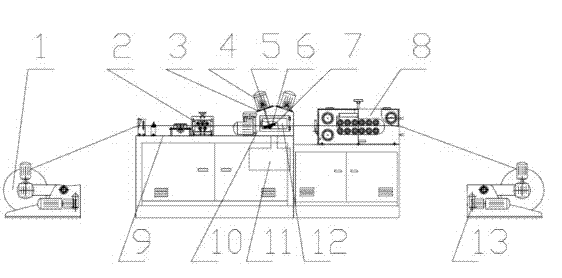 Electromagnetic wire insulating layer separation device and method