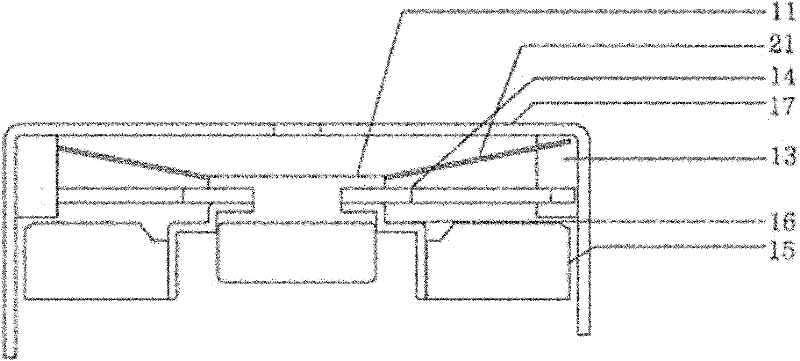 Integrated horizontal vibration machine and manufacturing method thereof