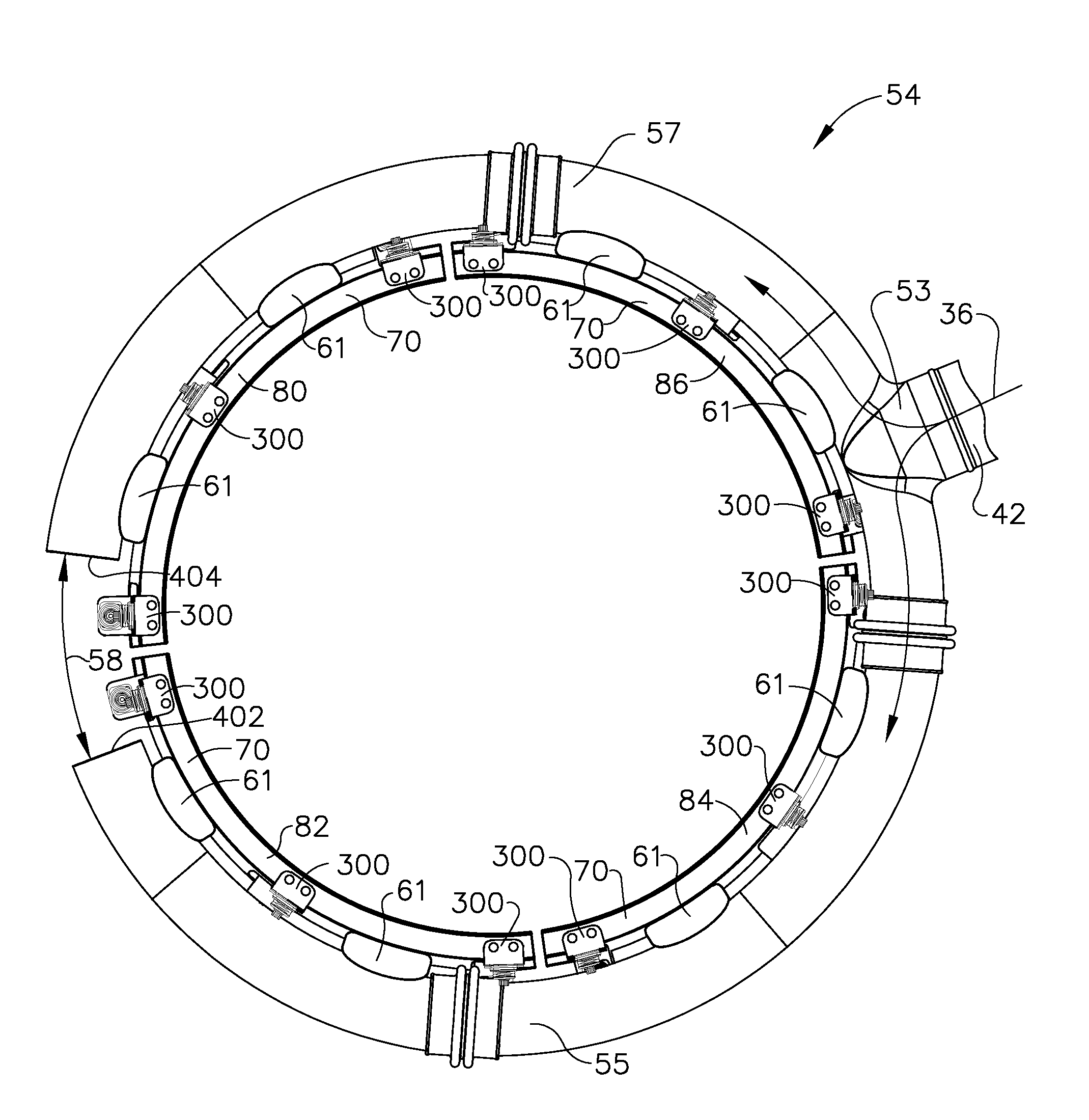 Active clearance control manifold system