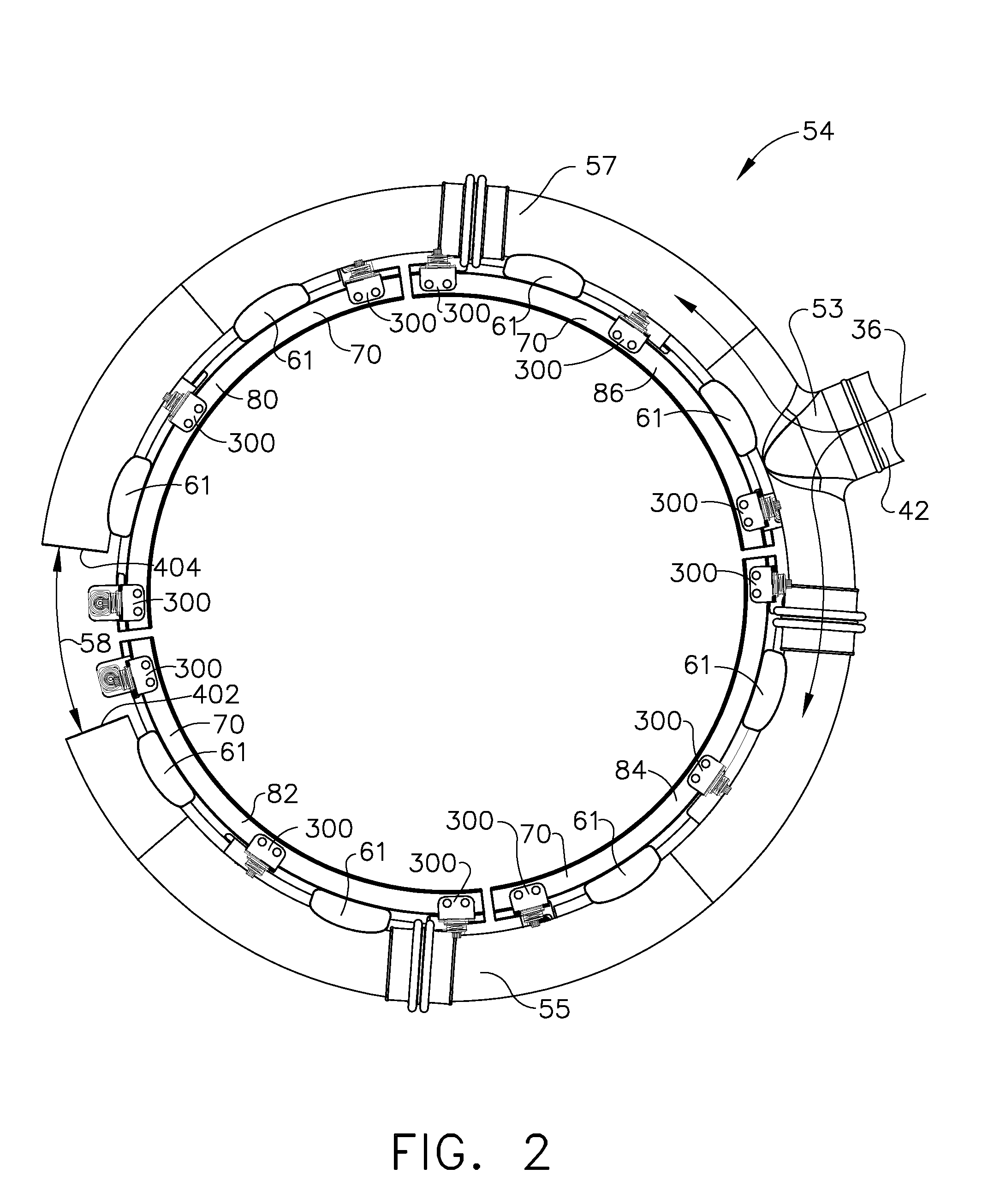 Active clearance control manifold system