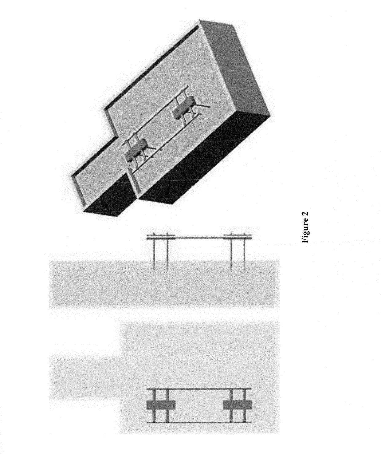 Use of absorption material to reduce radio frequency-induced heating in external fixation devices