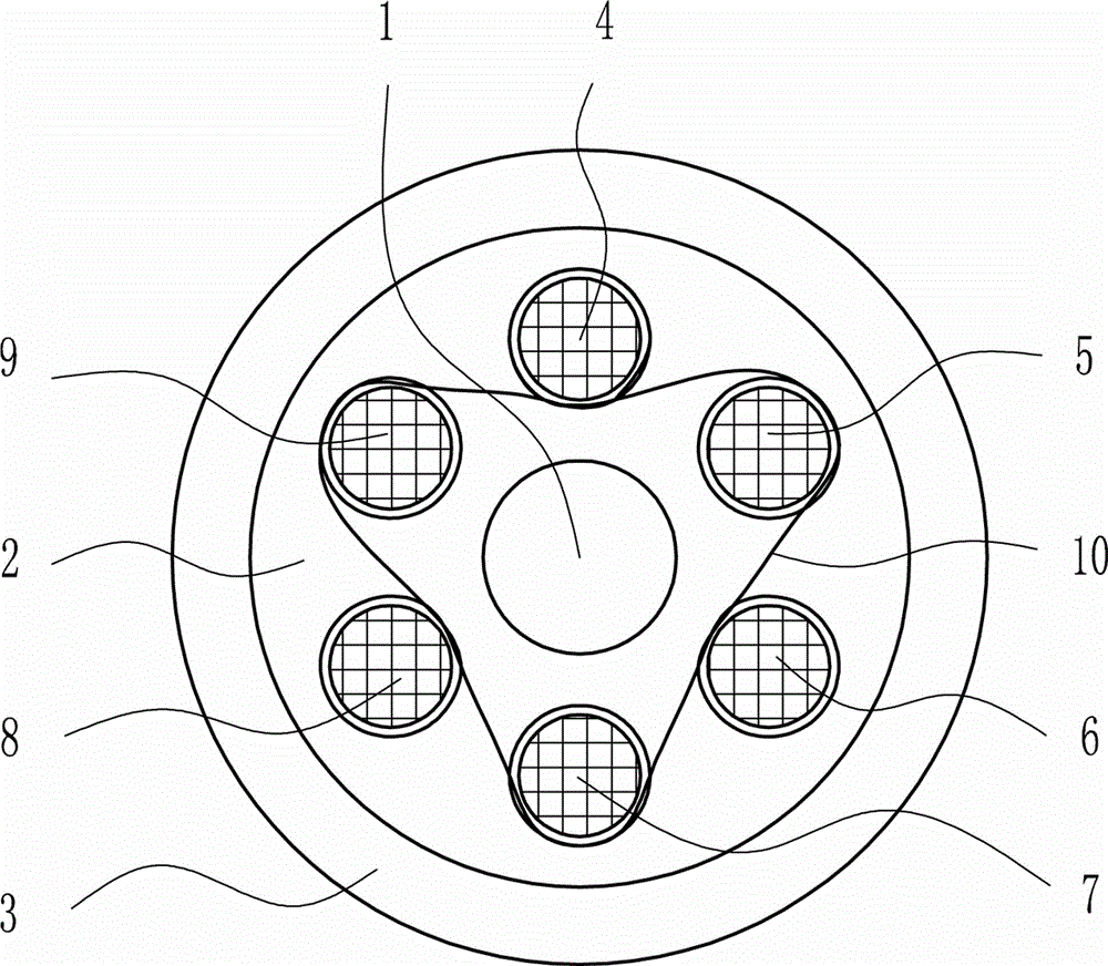 High-strength copper-clad steel wire