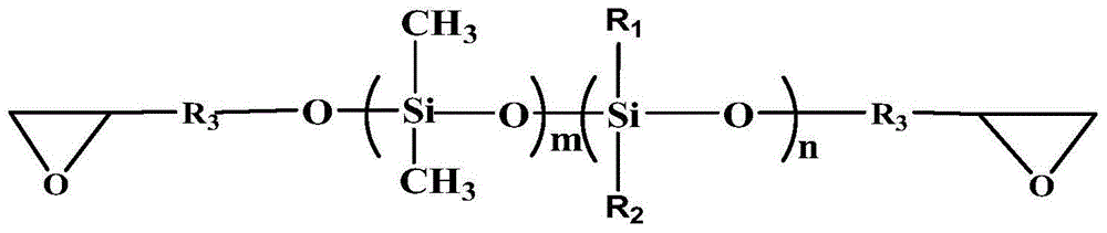 Silicone-modified epoxy resin and synthesis method as well as method for alleviating luminous attenuation with silicone-modified epoxy resin