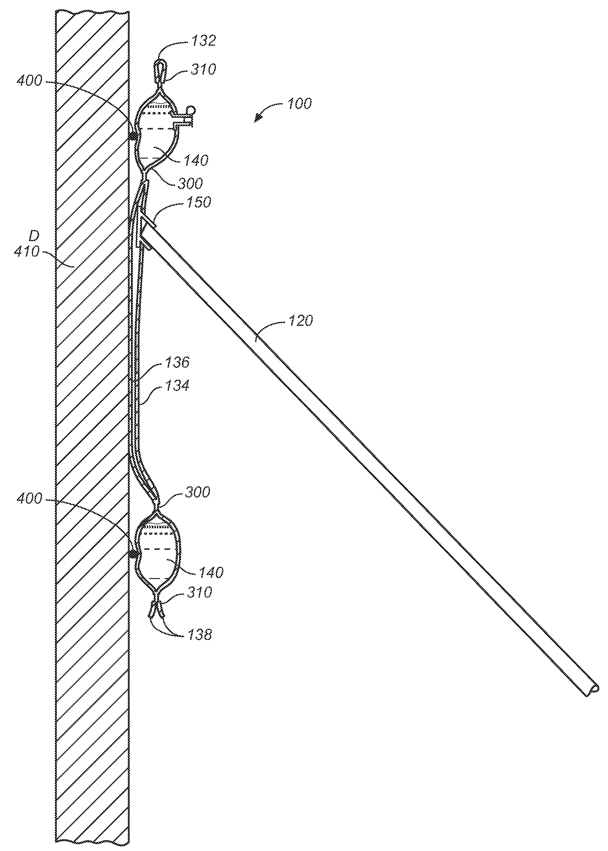 Breaching apparatus for use with explosive charges