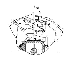 Drive axle of articulated tractor