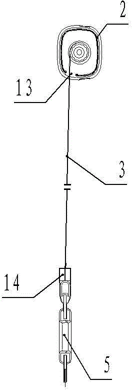 Automotive furling type trunk separation plate