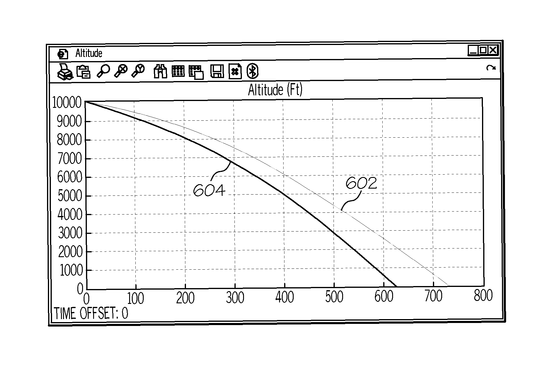 Aircraft system and method for selecting aircraft gliding airspeed during loss of engine power