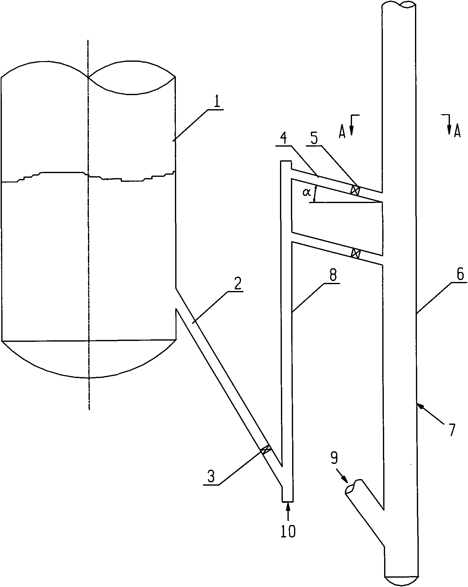 Catalyst injection method and catalyst injection device