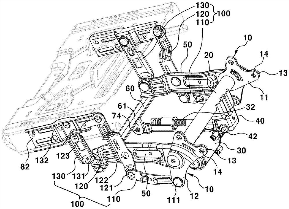 Leg rest device