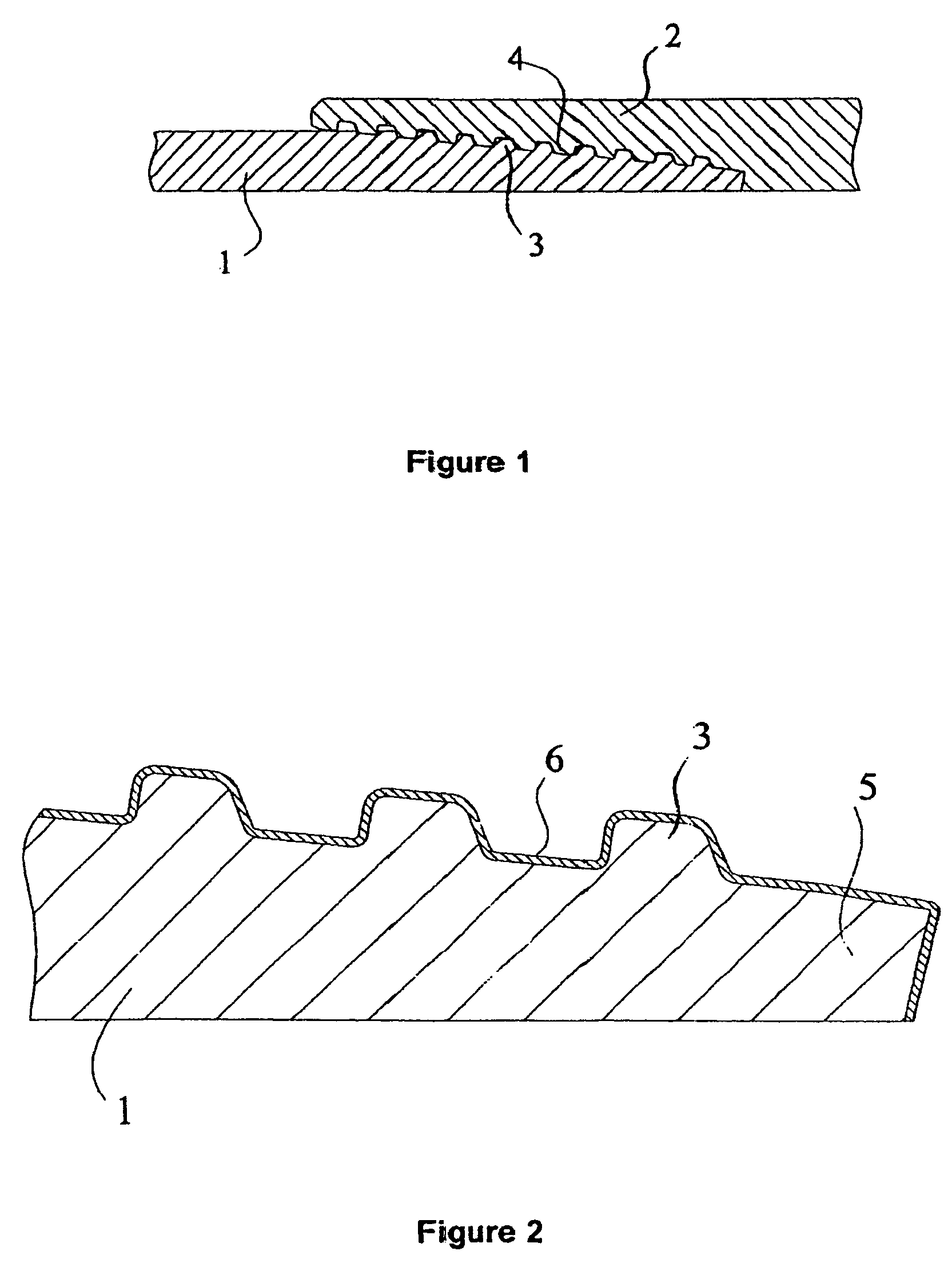 Threaded pipe with surface treatment