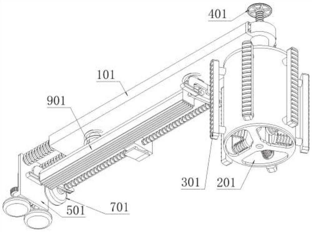 Hot rolled steel coil end face quality detection device