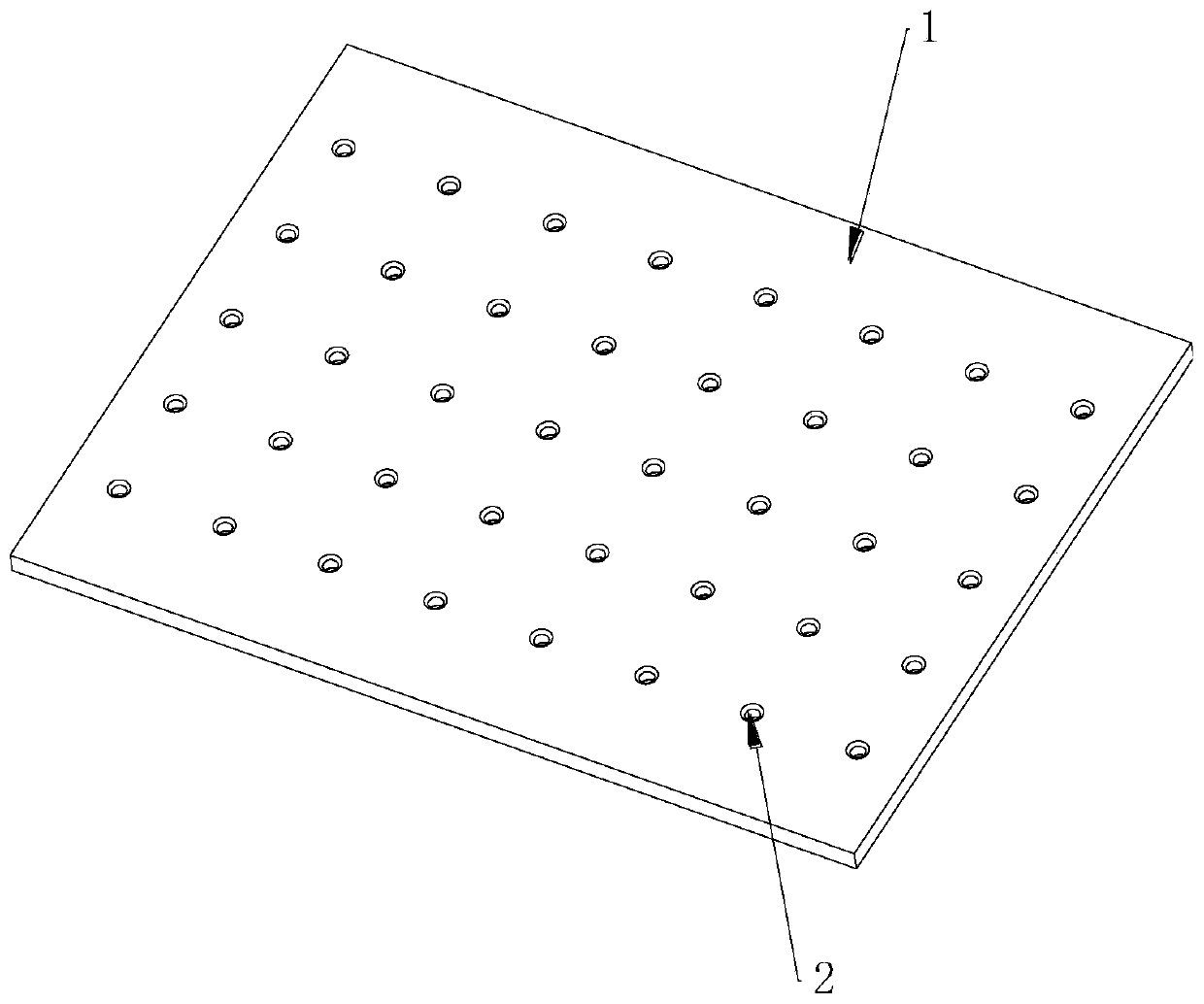 Breathing plate for separating and collecting fish feces and residual baits in culture pond